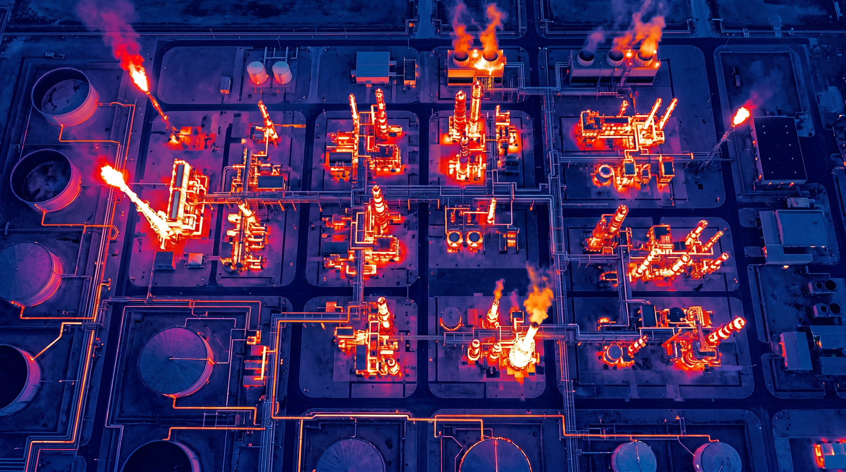 Thermografie für Industrieanlagen & Fernwärme-Trassen